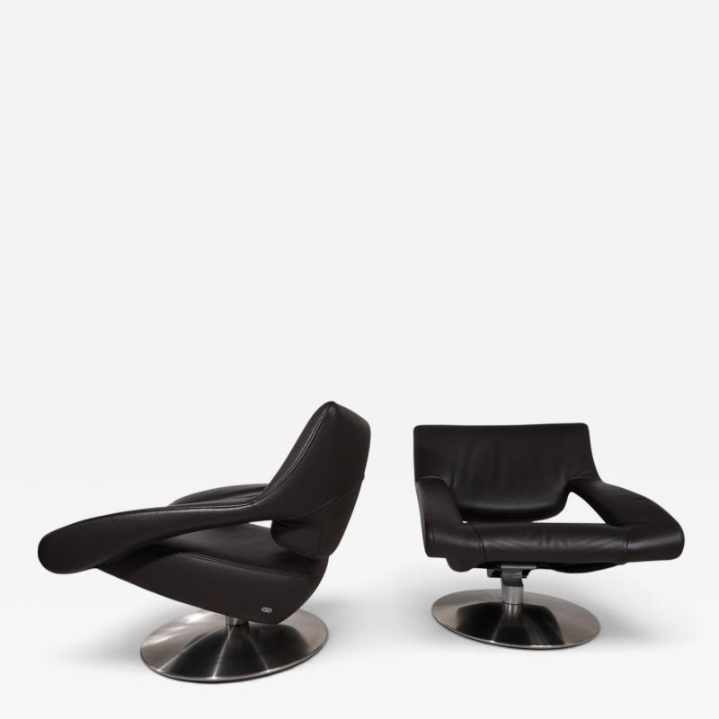  de Sede De Sede DS 255 Avantgarde Lounge Chair in Dark Brown Leather 2000