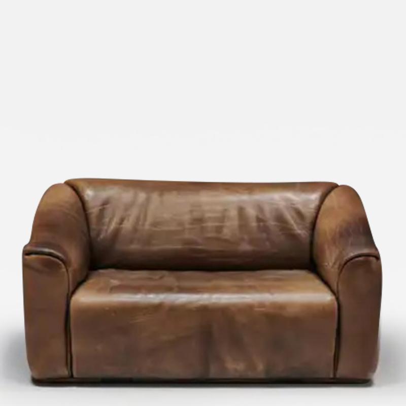  de Sede De Sede DS47 Bullhide Leather Sofa Switzerland 1970s