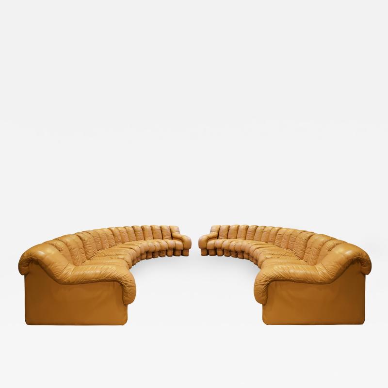  de Sede De Sede Matched Pair Of Iconic Non Stop Sofas 1970s