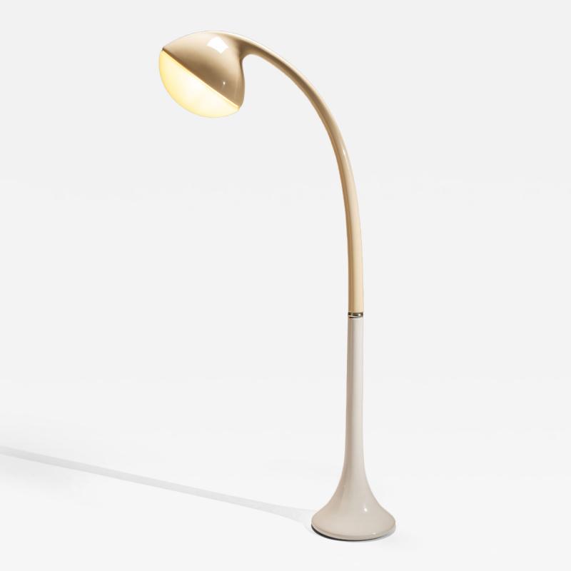  iGuzzini Harvey Guzzini Guzzini DL5 Lampione in White for Guzzini by Fabio Lenci Italy 1970s