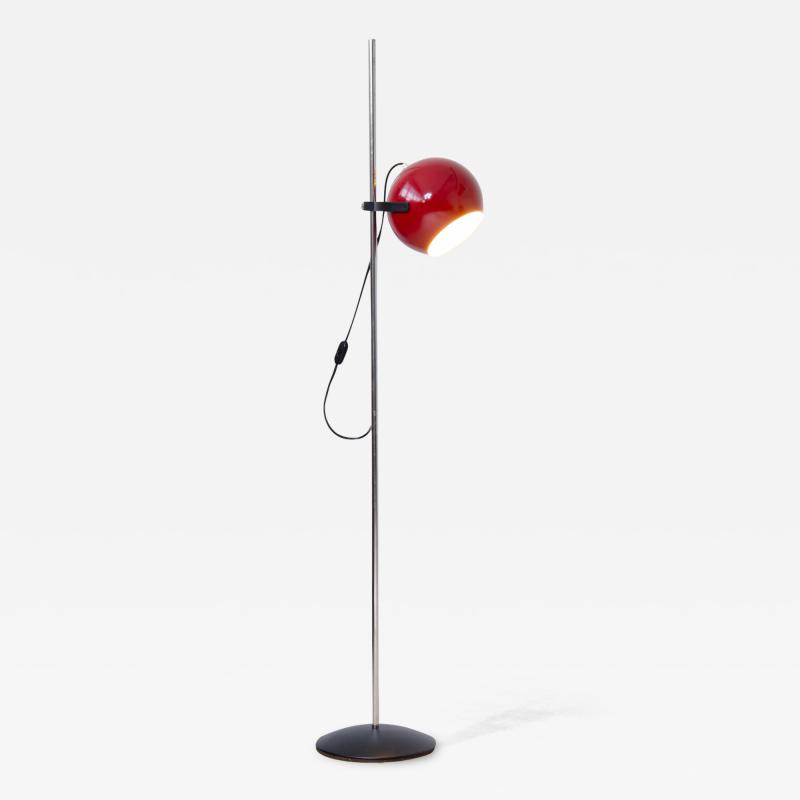  iGuzzini Harvey Guzzini Guzzini Reading lamp with lacquered metal shade and chromed metal stem