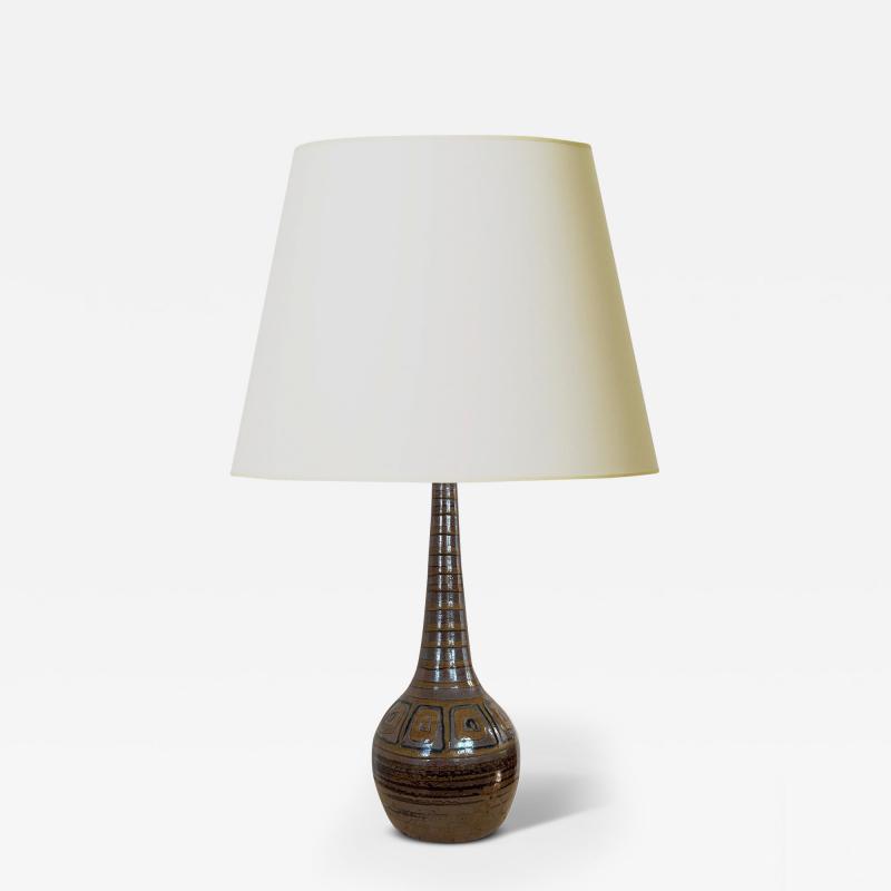  ke Holm Table Lamp in Luster Glazing by ke Holm