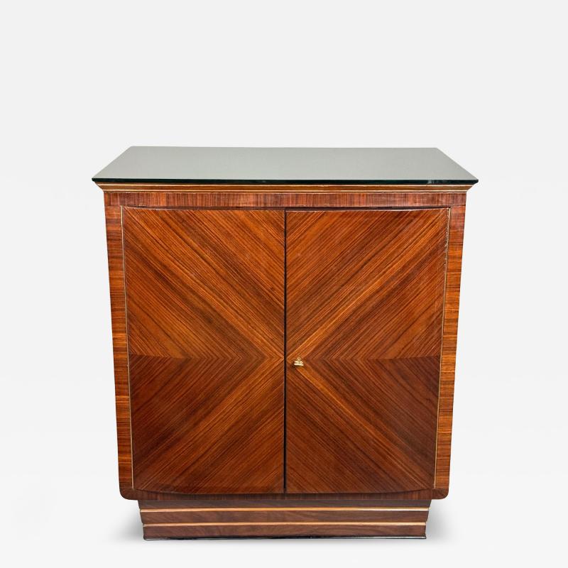  mile Jacques Ruhlmann French Art Deco Macassar Ebony Cabinet Sideboard style Emile Jacques Ruhlmann