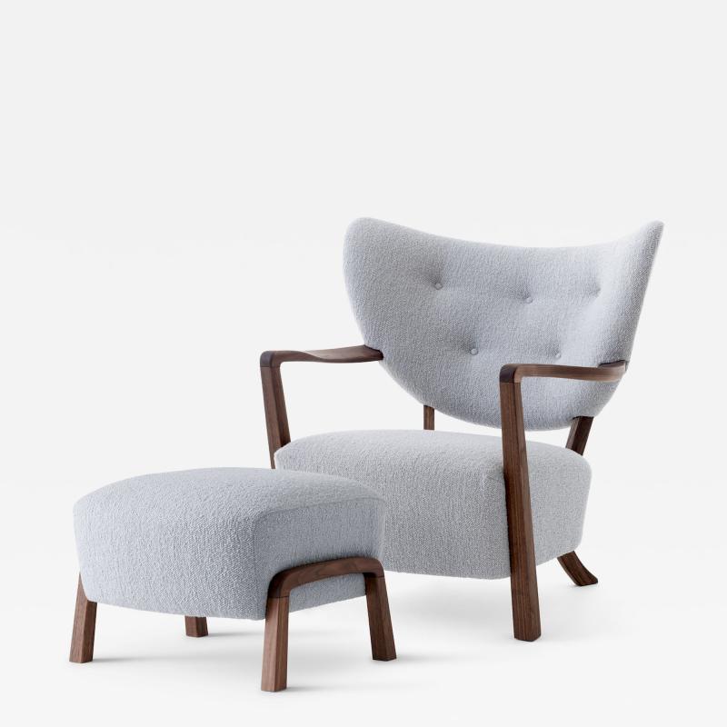  tradition Wulff lounge chair ottoman 1930s J rgen Wolff design