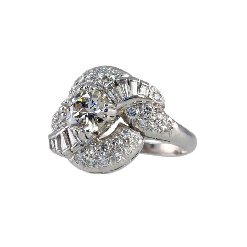 1 04CT DIAMOND CLUSTER RING