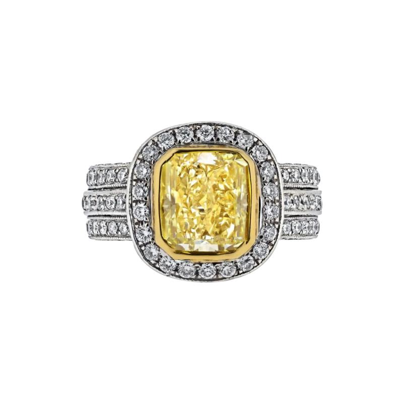 1 06 carat Round Diamond L Ring