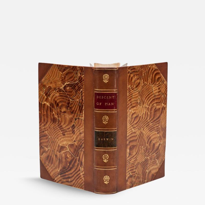 1 vol Charles Darwin The Descent of Man and Selection in Relation to Sex