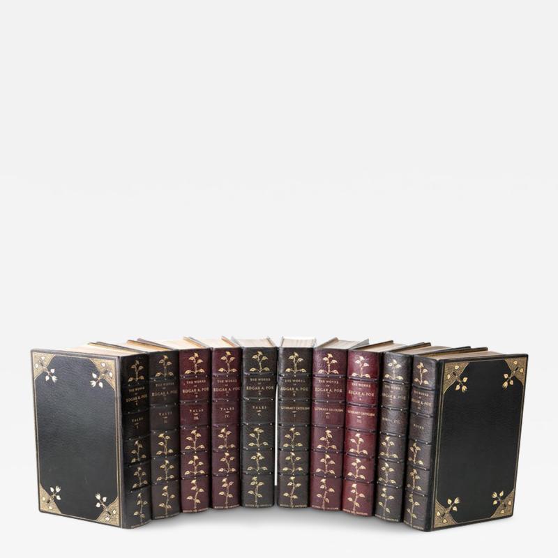 10 Volumes Edgar Allan Poe The Complete Works