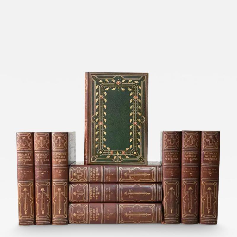 10 Volumes Plutarch The Lives and Writings 
