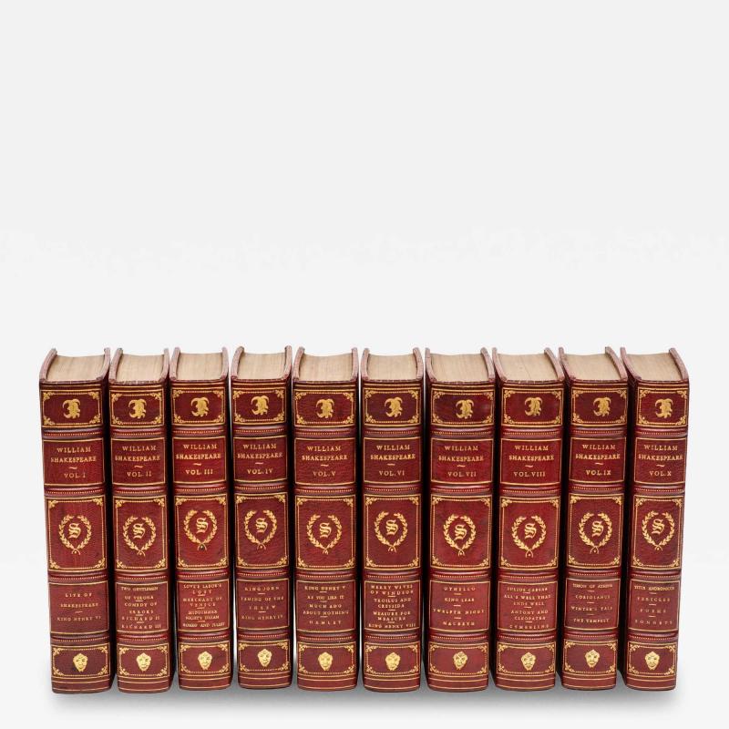 10 Volumes Shakespeare William The Complete Works