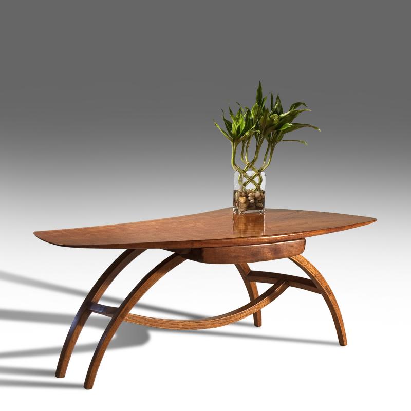 Wharton Esherick Exceptional and Unique Applewood Coffee Table