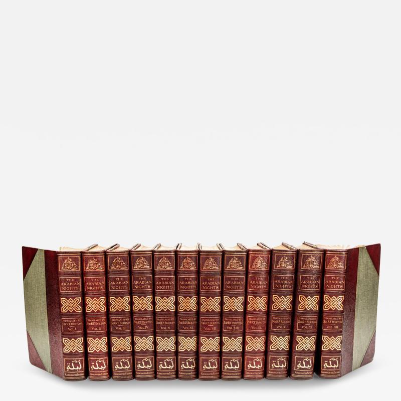 12 Vol Richard F Burton The Arabian Nights The Library Ed Kamashastra Ed 