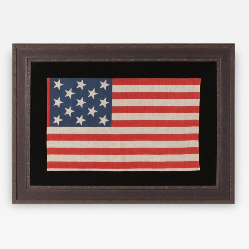 13 Star Parade Flag Unusually Large Among Its Known Counterparts