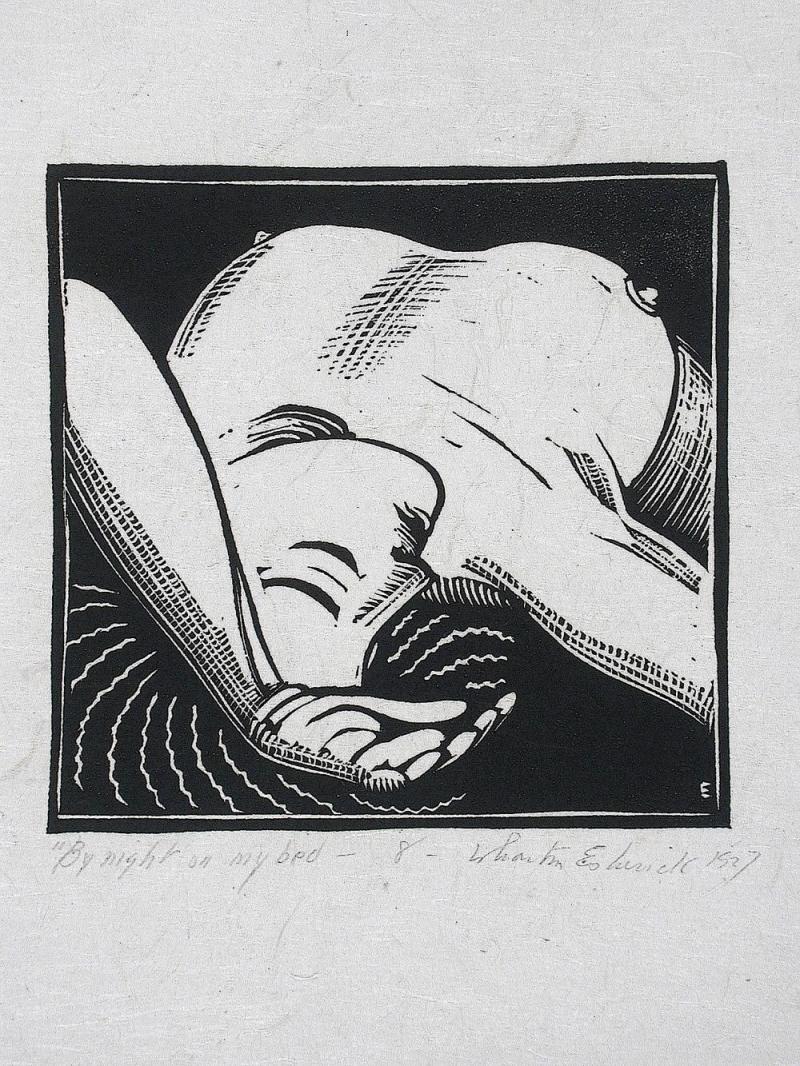 Wharton Esherick Song of Solomon By Night on My Bed c 1927