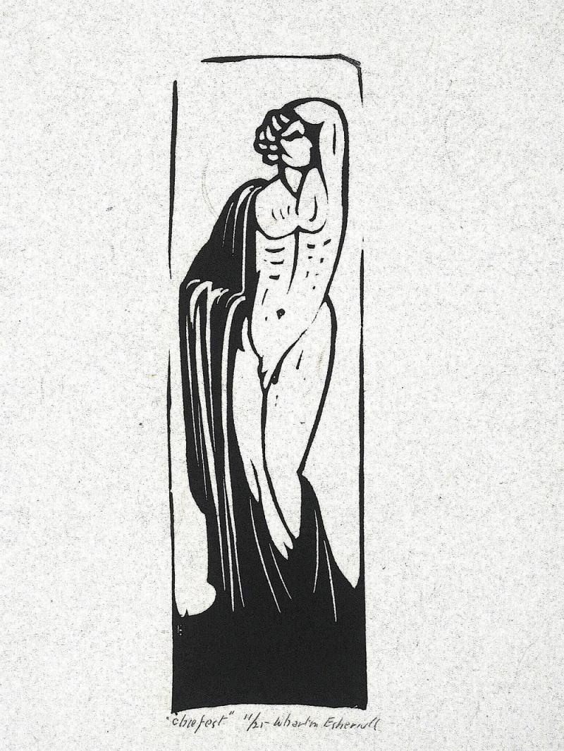 Wharton Esherick Song of Solomon Chiefest c 1927