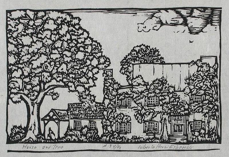 Wharton Esherick House and Tree 1923