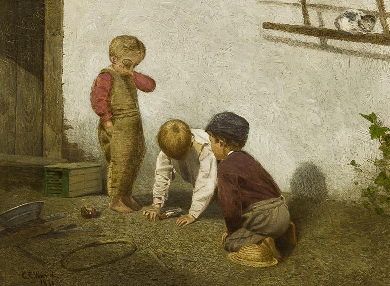 Charles Caleb Ward His Only Pet c 1871