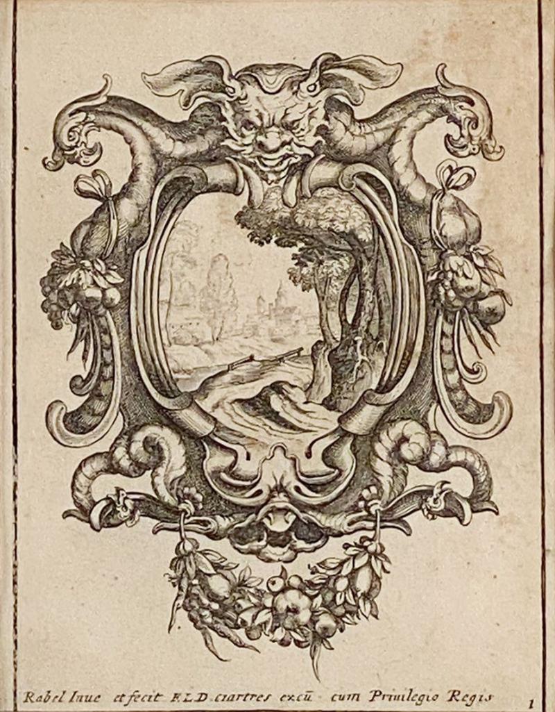 16th or 17th Century Engraving of Baroque Themes