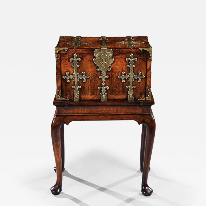 17th Century William and Mary Period Kingwood Strong Box