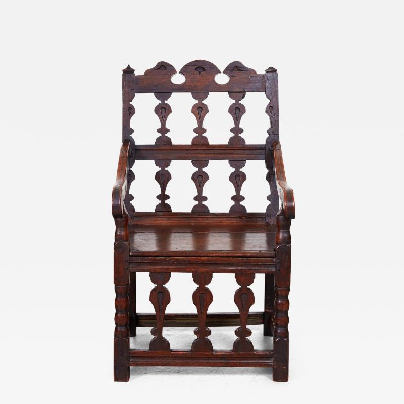 17th c Abbots Chair