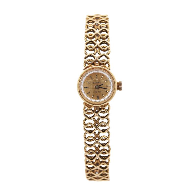 18K Gold Vintage Omega Manual Ladies Watch