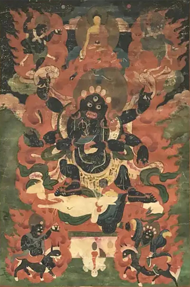 18th 19th Century Tibetan Thanka