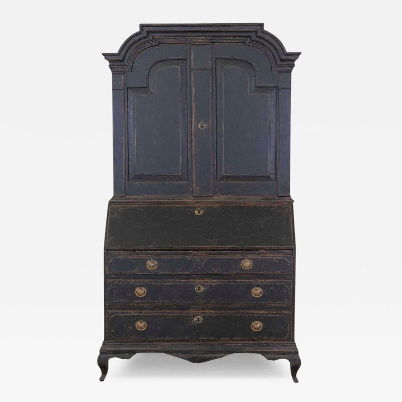 18th Century Black Scandinavian Bureau