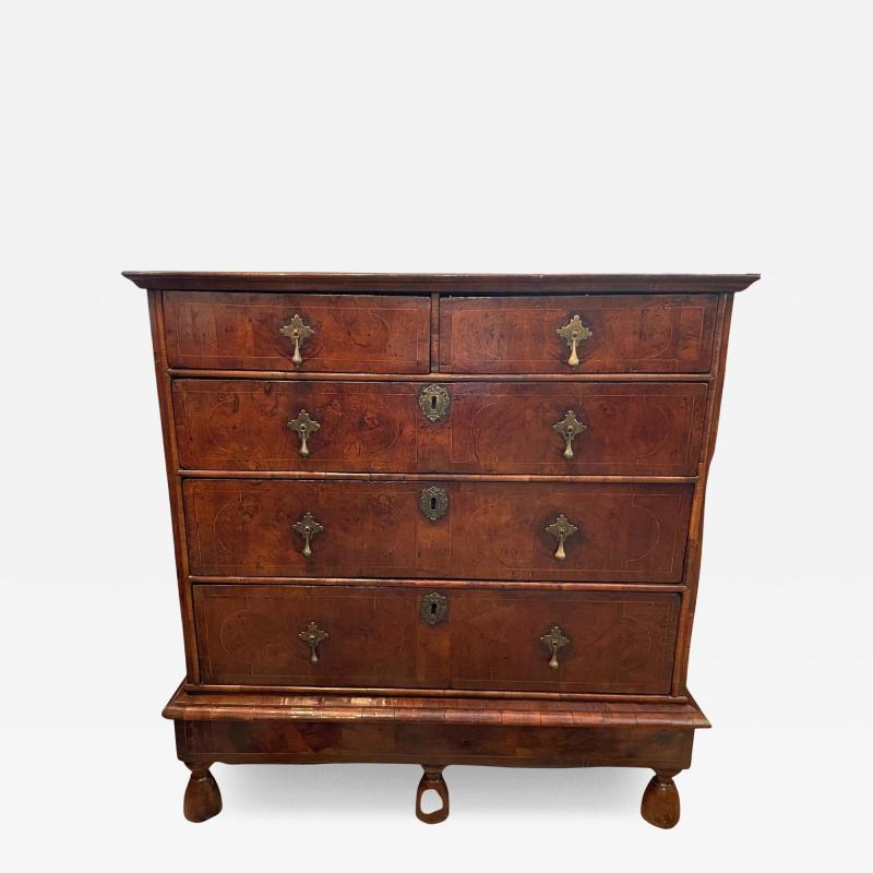18th Century English William and Mary Chest of Drawers