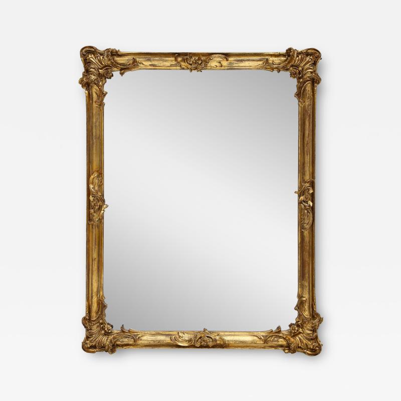 18th Century Gilt Baroque Wall Mirror Austria circa 1780