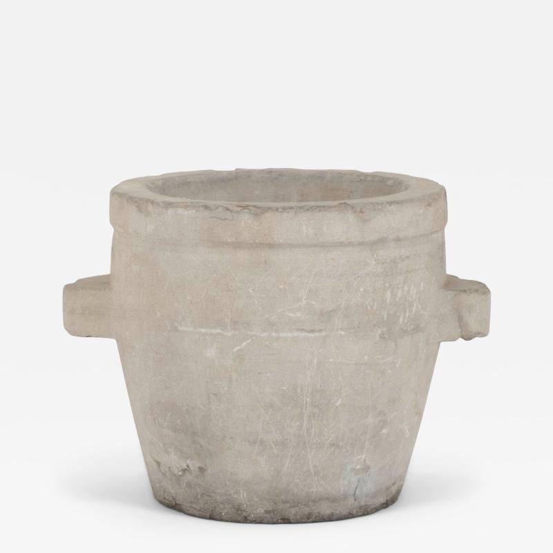 18th Century Gray Stone Mortar