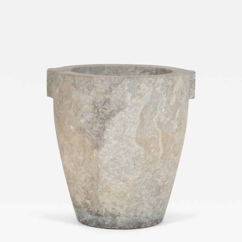 18th Century Gray Stone Mortar