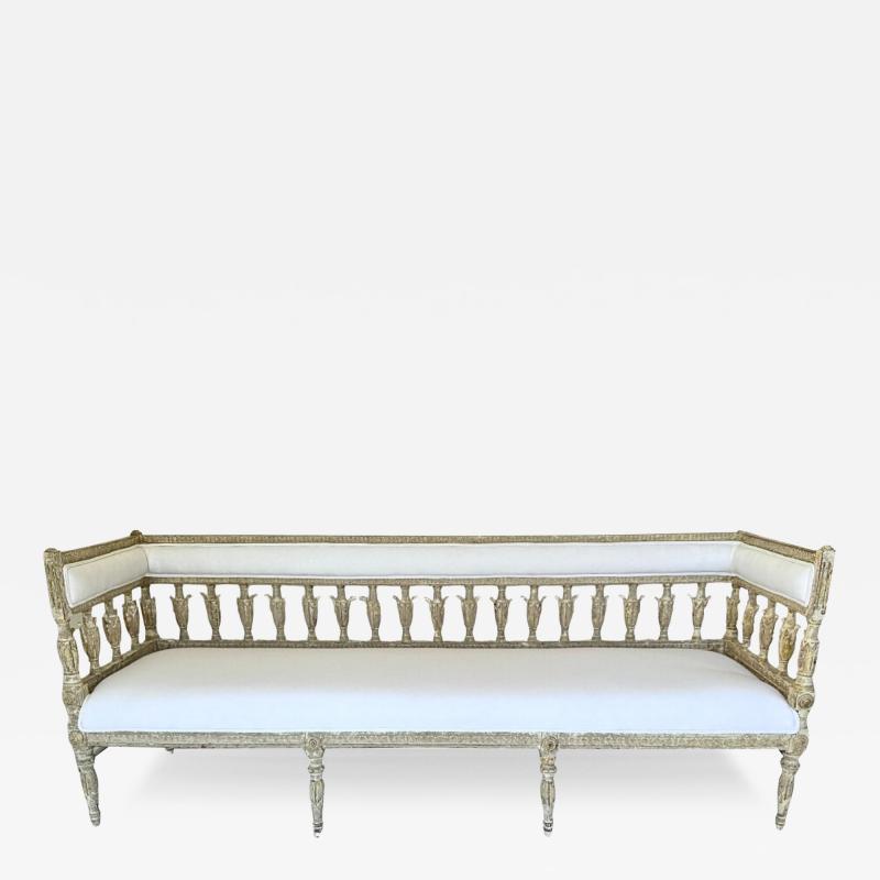 18th Century Gustavian Banquette