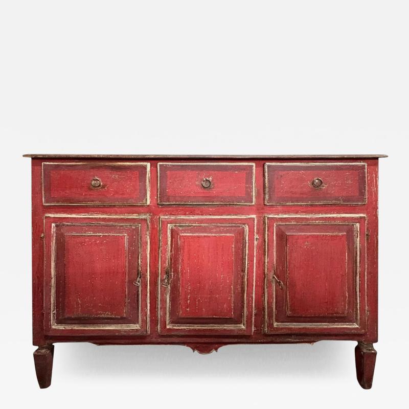 18th Century Italian Louis XVI Painted Chest
