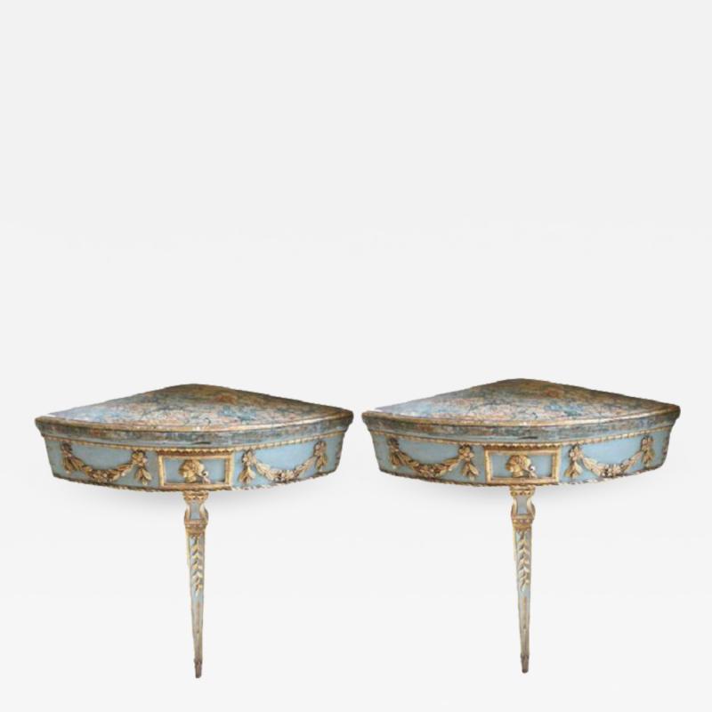 18th Century Neapolitan Console Pair