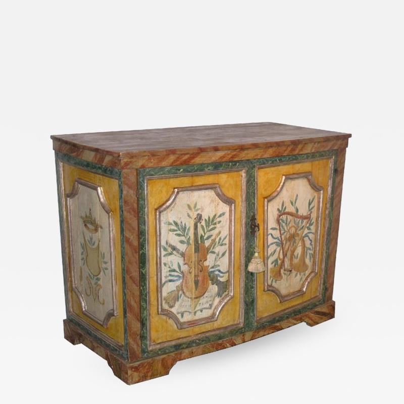 18th Century Painted Credenza