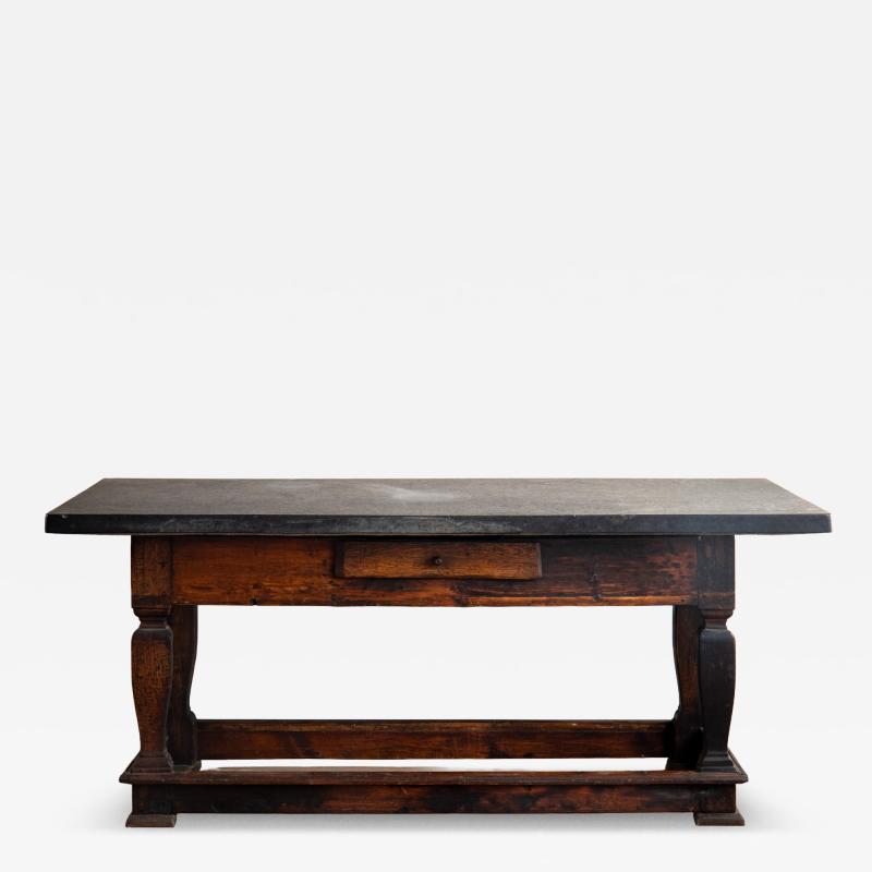 18th Century Swedish Baroque Table