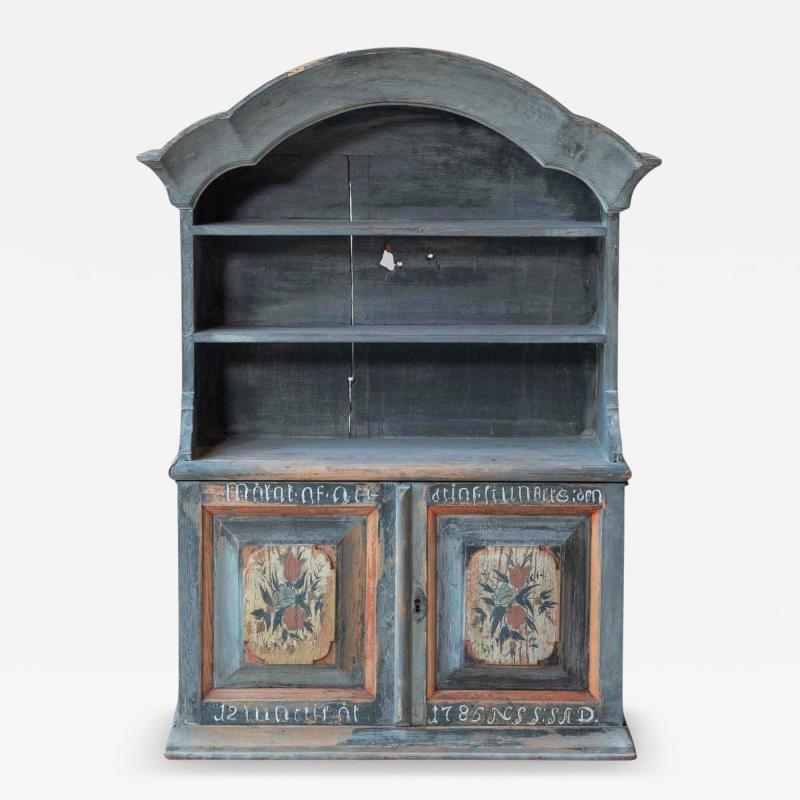18th Century Swedish Gustavian Hanging Cupboard