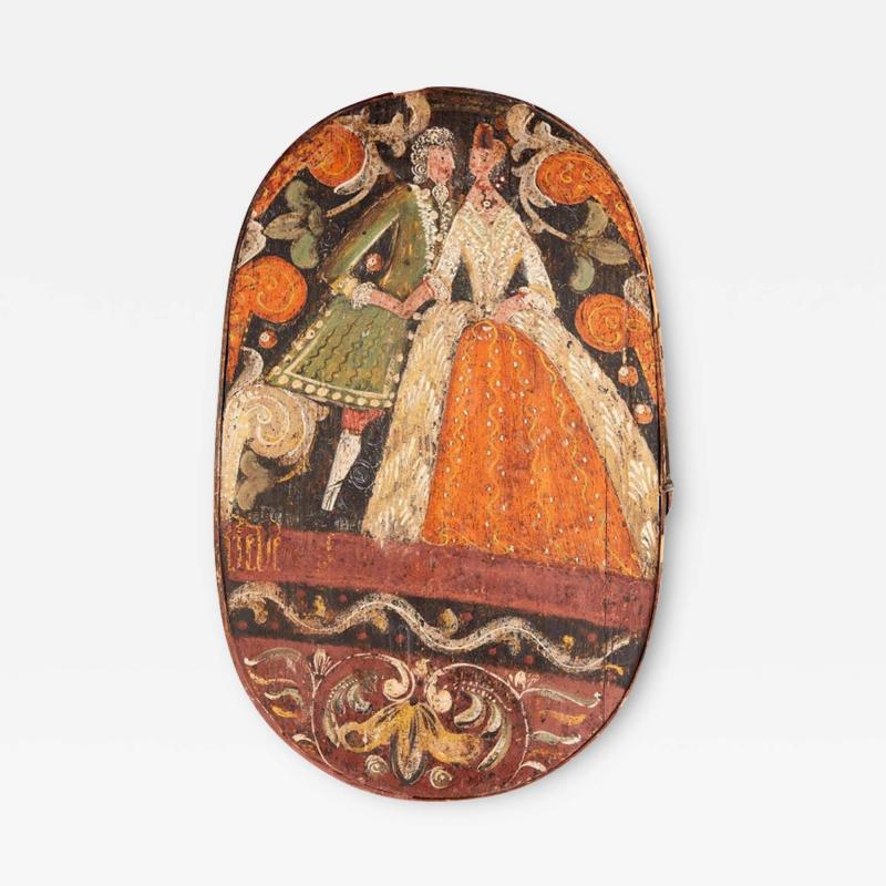 18th Century Swedish Marriage Box