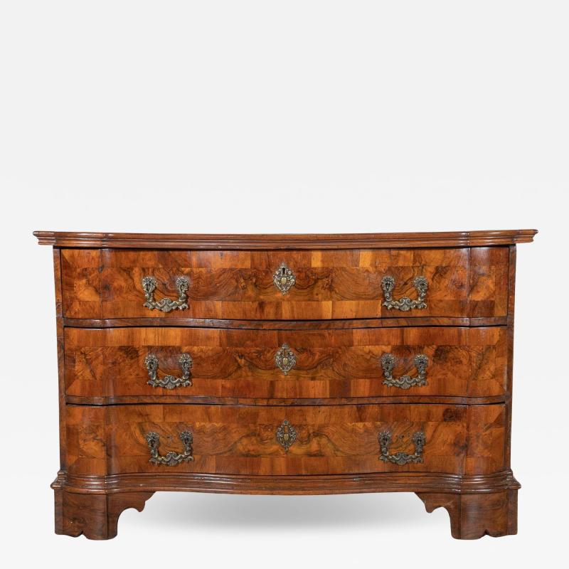 18th Century Walnut Chest Of Drawers From Verona