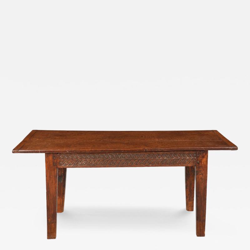 18th Century Welsh Oak Farm Table