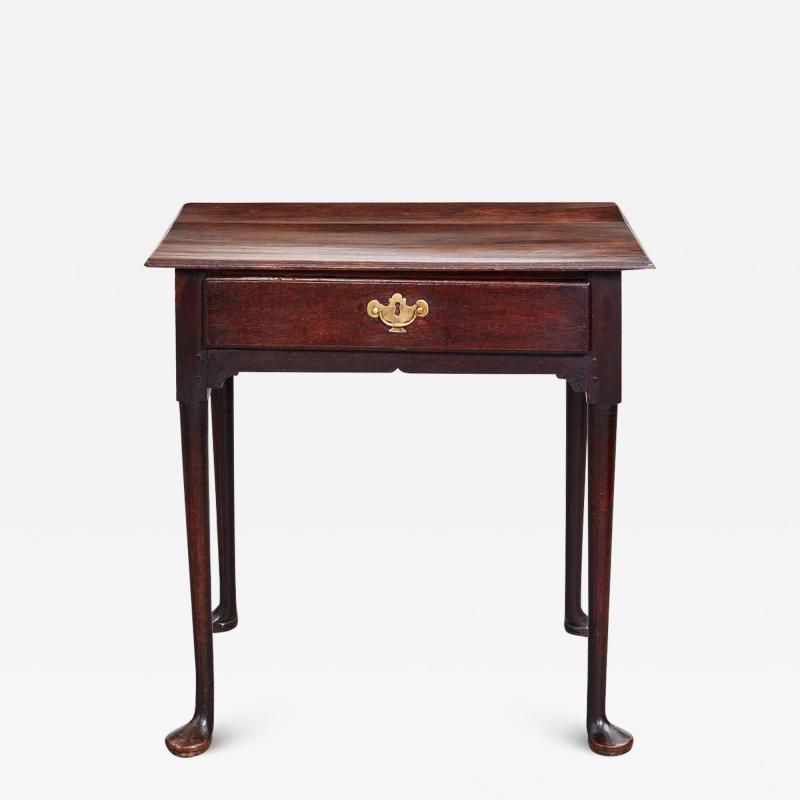 18th c English Padfoot Side Table