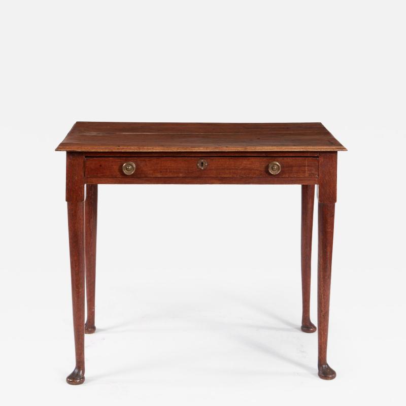 18th c English Padfoot Side Table
