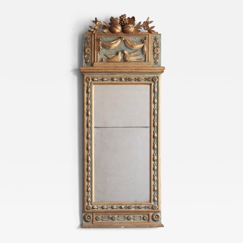 18th c Gustavian Mirror