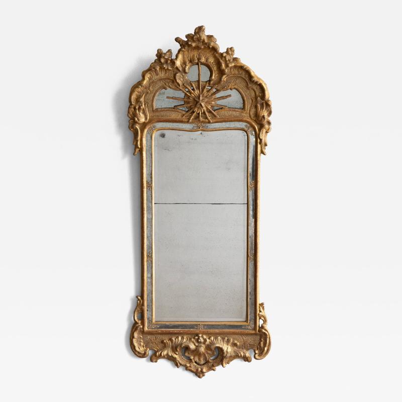 18th c Rococo Mirror