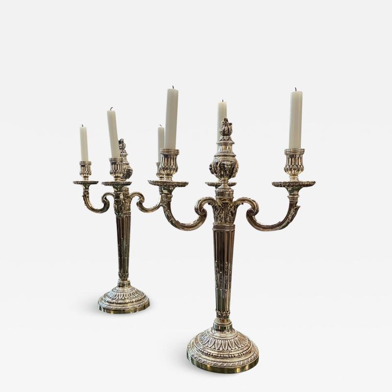 18th century French candlesticks