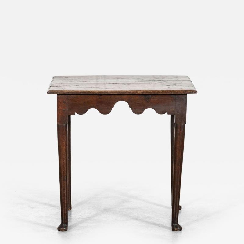 18thC English Oak Side Table