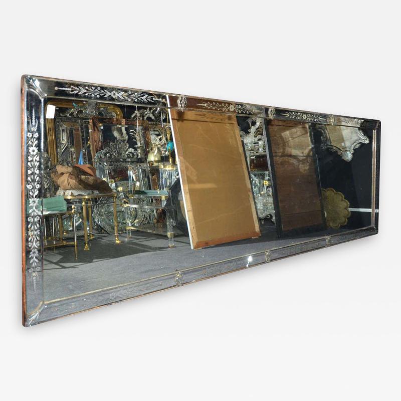 1900 Exceptional Sized Venice Mirror 371 X 124 cm