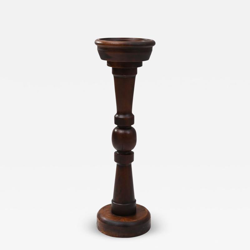 1900s French Wooden Pedestal
