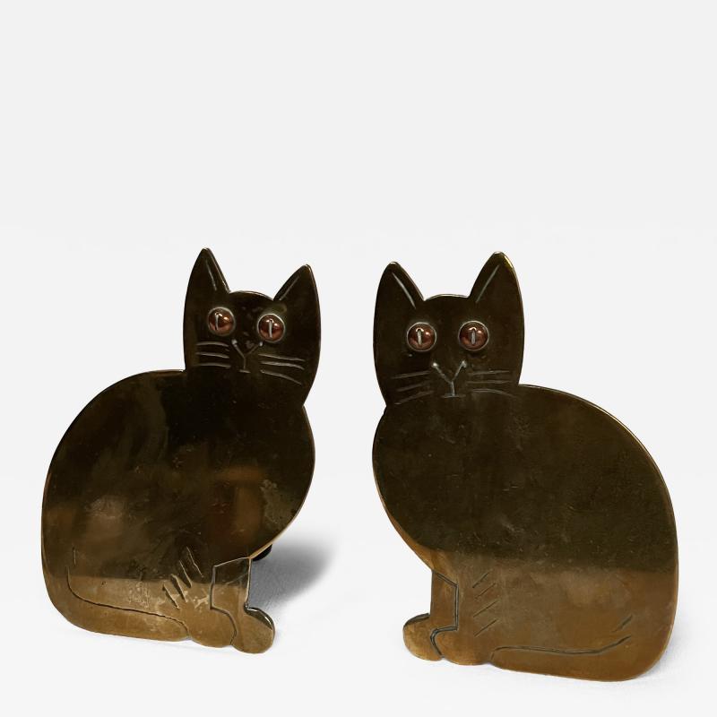 1900s cats booksend