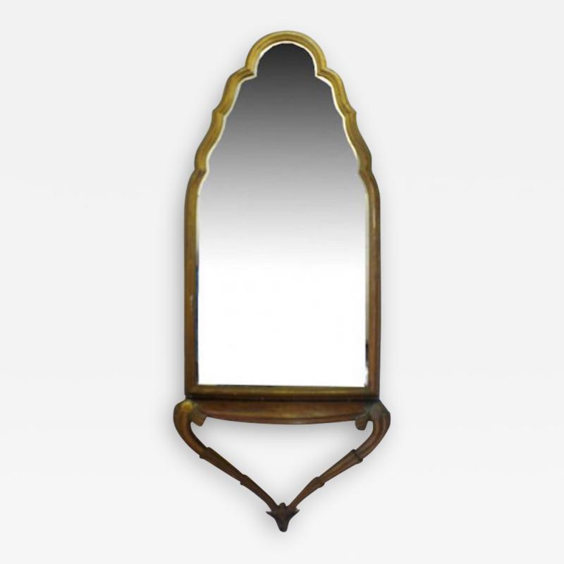 1910S CONSOLE WITH MATCHING MIRROR